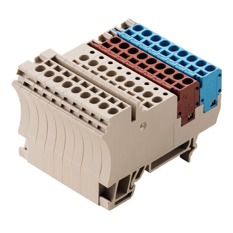 ZIA 1.5/3L-1S/8/KB Svorka iniciátoru/aktoru, Připojení s kotevní svorkou, 1.5 mm2, Počet p