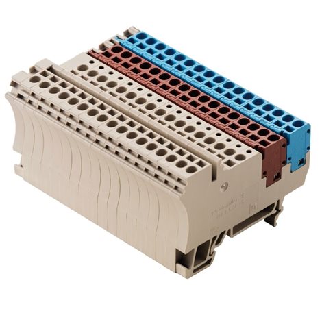 ZIA 1.5/3L-1S/16/KB Svorka iniciátoru/aktoru, Připojení s kotevní svorkou, 1.5 mm2, Počet