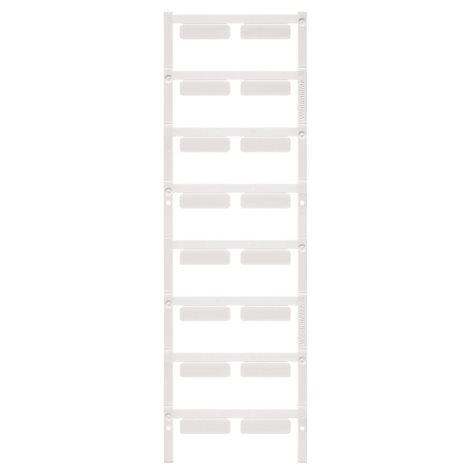 SM 27/8 MC NE WS SwitchMark, Značky na přístroje, 8 x 27 mm, Bílá