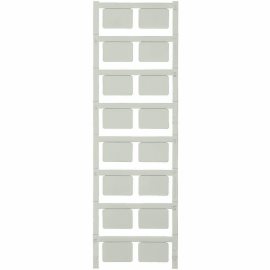 SM 27/18 MC NE WS SwitchMark, Značky na přístroje, 18 x 27 mm, Držák SwitchMark, Bílá
