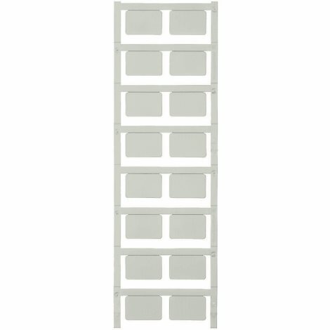SM 27/18 MC NE WS SwitchMark, Značky na přístroje, 18 x 27 mm, Držák SwitchMark, Bílá