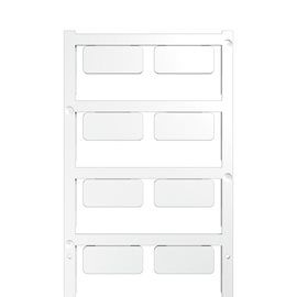 SM 27/12.5 K MC NE WS SwitchMark, Značky na přístroje, 12.5 x 27 mm, Bílá