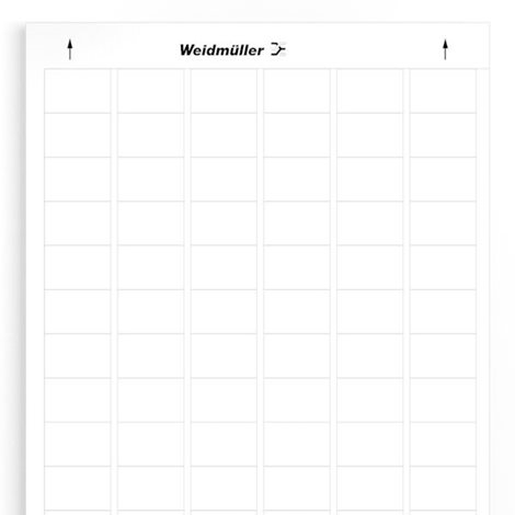 LM MT300 30/20 WS LaserMark, Značky na přístroje, 20 x 30 mm, Bílá