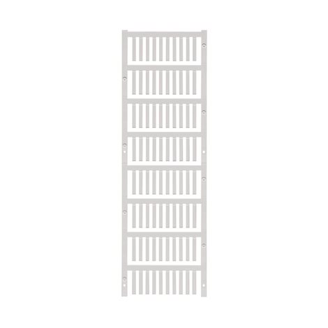 VT SF 0/21 MC NE WS V0 SlimFix, Označení vodičů a kabelů, 1.2 - 1.6 mm, 21 x 3.2 mm, Bílá