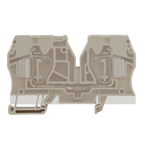 ZEI 16 Napájecí svorka, Připojení s kotevní svorkou, 16 mm2, 500 V, 76 A, Tmavě béžová
