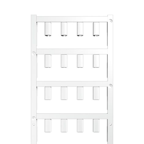 VT SF 4/12 MC NE WS V0 SlimFix, Označení vodičů a kabelů, 3.6 - 6 mm, 12 x 5.7 mm, Bílá