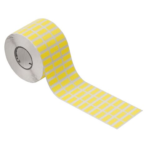 THM MT30X 20/8 GE THM, Značky na přístroje, 8 x 20 mm, Žlutá