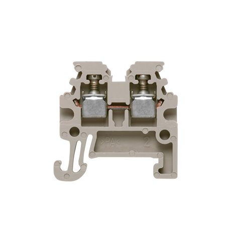WDU 1.5/R3.5 W řada, Průchozí svorka, Jmenovitý průřez: 1.5 mm2, Šroubové připojení