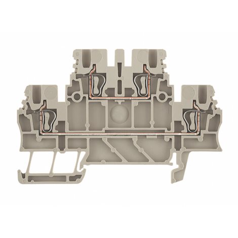 ZDK 1.5 Průchozí svorka,Svorka se dvěma vrstvami,Připojení s kotev. svorkou,1.5 mm2, 500 V, 17.5 A