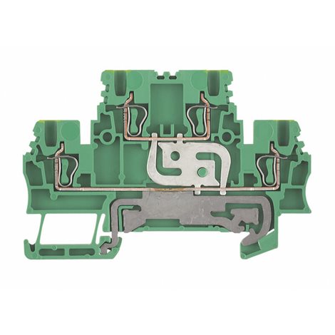 ZDK 1.5PE Svorka se dvěma vrstvami, PE svorka, Připojení s kotevní svorkou, 1.5 mm2, 180 A