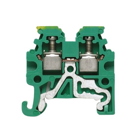 WPE 1.5/R3.5 PE svorka, Šroubové připojení, 1.5 mm2, 180 A (1,5 mm2), zelená / žlutá