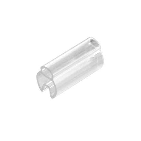 TM 202/18 V0 TM, Objímka x 5 mm, PVC, Barevný kód: Transparentní, Vnější prům. vodiče: 2 -