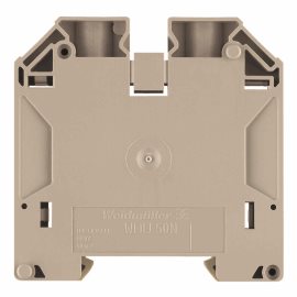 WDU 50N Průchozí svorka, Šroubové připojení, 50 mm2, 1000 V, 150 A, Tmavě béžová