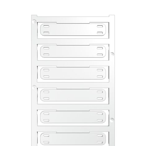 SFX 11/60 MC NE WS SlimFix X, Označení vodičů a kabelů, 7 - 40 mm, 60 x 11 mm, Bílá