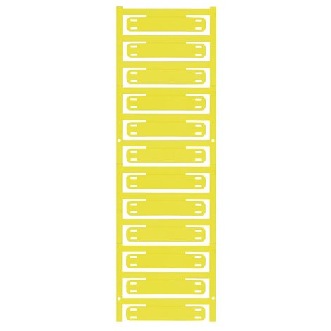 SFX 11/60 MC NE GE SlimFix X, Označení vodičů a kabelů, 7 - 40 mm, 60 x 11 mm, Žlutá