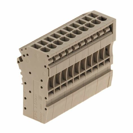 ZPS 2.5/1AN/QV/10 Z řada, Spojka, Jmenovitý průřez: 2.5 mm2, Zásuvné připojení Plug-in, Bé