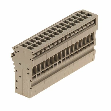 ZPS 2.5/1AN/QV/15 Z řada, Spojka, Jmenovitý průřez: 2.5 mm2, Zásuvné připojení Plug-in, Bé