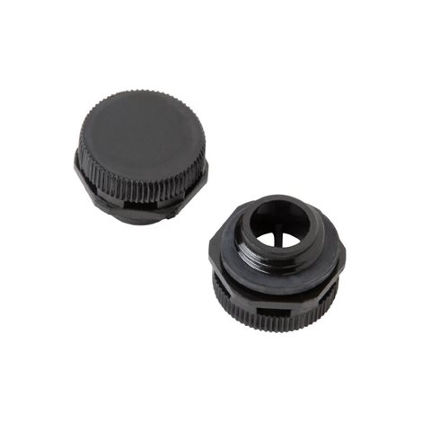 DAE M12 PA SHORT DAE (ventilační prvek), Kompenzační prvek, rovný, M 12, 6 mm, IP66, IP68, IP69K, Po