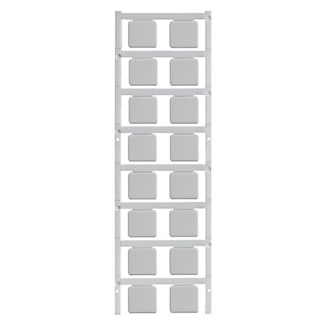 SM 22/22 K MC NE WS SwitchMark, Značky na přístroje, 22 x 22 mm, Bílá