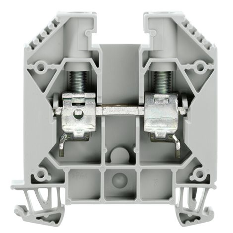 WDU 16 GR Průchozí svorka, Šroubové připojení, 16 mm², 1000 V, 76 A, Šedá