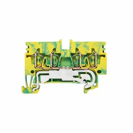 ZPE 2.5N/4AN PE svorka, Připojení s kotevní svorkou, 2.5 mm2, 300 A (2,5 mm2), zelená / žl