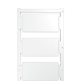 CC 30/60 K MC NE WS ClipCard, Značky na přístroje, 30 x 60 mm, Bílá