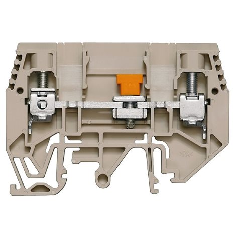 WTL 6/1 EN Zkušební odpojovací svorka, Šroubové připojení, 6 mm2, 630 V, 41 A, Kluzná mati