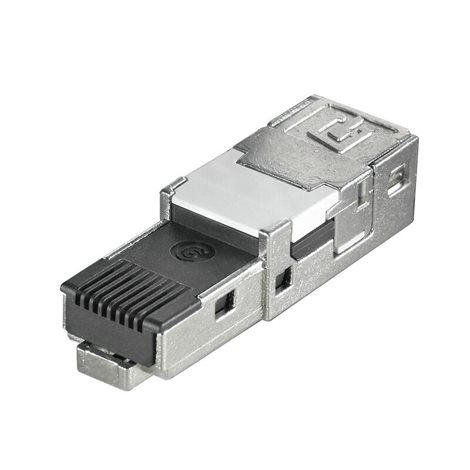 IE-PI-RJ45-FH RJ45 vložka, Vložka zástrčky RJ45, není třeba žádné nářadí, TIA-568A, EIA/TI