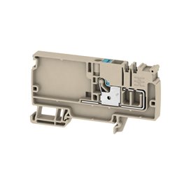AAP11 6 LO BL Napájecí svorka, PUSH IN, 6 mm2, 500 V, 41 A, Tmavě béžová
