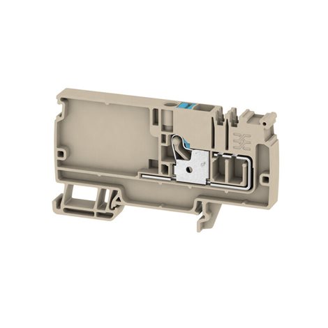 AAP11 6 LO BL Napájecí svorka, PUSH IN, 6 mm2, 500 V, 41 A, Tmavě béžová