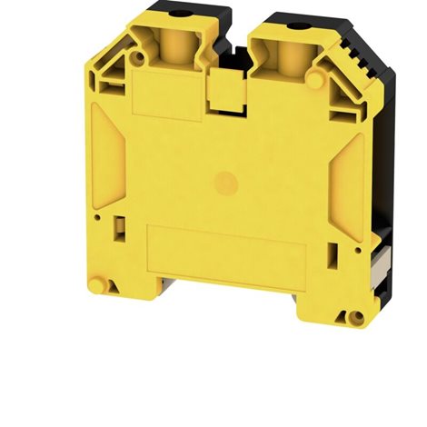WDU 50N GE/SW Průchozí svorka, Šroubové připojení, 50 mm2, 1000 V, 150 A, Žlutá, Černá