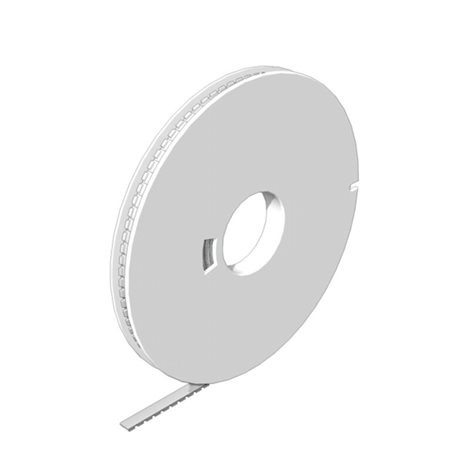 DEK 5/5 MM WS Dekafix, Označení svorek, 5 x 5 mm, Weidmueller, Bílá
