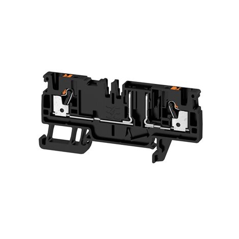 AFS 2.5 CF 2C BK Svorka pojistky, PUSH IN, 2.5 mm2, 250 V, 10 A, Černá