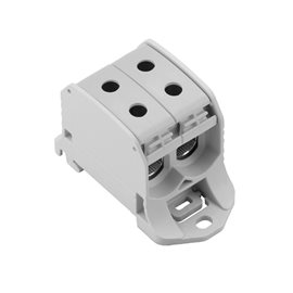 WPD 230 2X50/2X50 GY W řada, Rozváděcí blok, Jmenovitý průřez: 50 mm², Nosná lišta / 