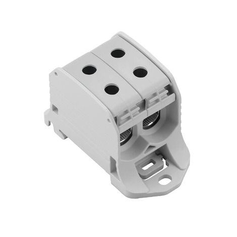 WPD 230 2X50/2X50 GY W řada, Rozváděcí blok, Jmenovitý průřez: 50 mm², Nosná lišta / 