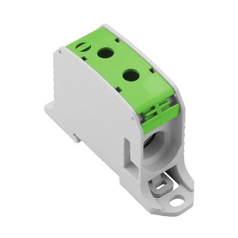WPD 131 1X95/1X95 GN Svorka k rozvádění napájení, Šroubové připojení, Zelená, 95 mm², 232 A, 1000 V,