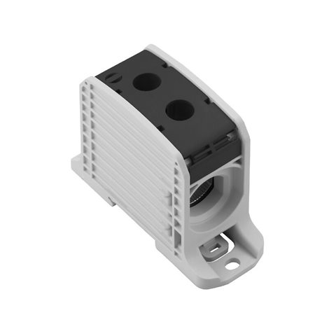 WPD 132 1X185/1X185 BK Svorka k rozvádění napájení, šroubové připojení, černá, 185 mm²