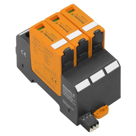 VPU PV I+II 3 R 1000 E Přepěťová ochrana TYP I+II do 1000V s kontaktem, ekonomická variant 2