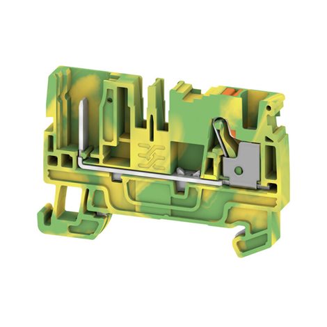 APGTB 4 PE 2C/1 Zásuvné modulární svorky, PUSH IN, 4 mm², 800 V, 0 A, zelená / žlutá