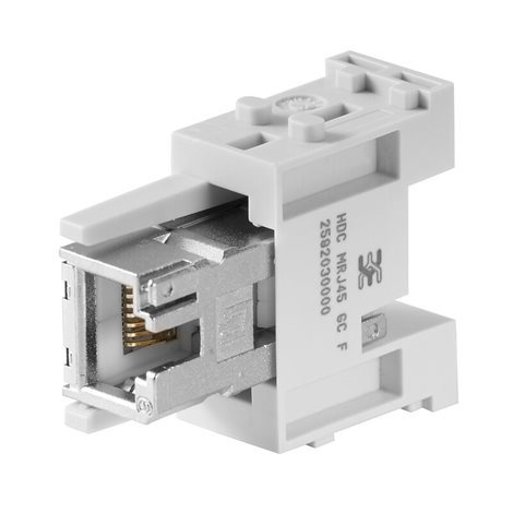 HDC MRJ45 GC F Modul RJ45, 50 V, 1 A, Počet pólů: 8, RJ45, zásuvka