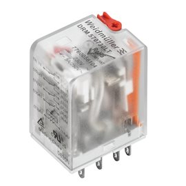 DRM570730LT D-SERIES DRM, Relé, Počet kontaktů: 4, Přepínací kontakt s testovacím tlačítke