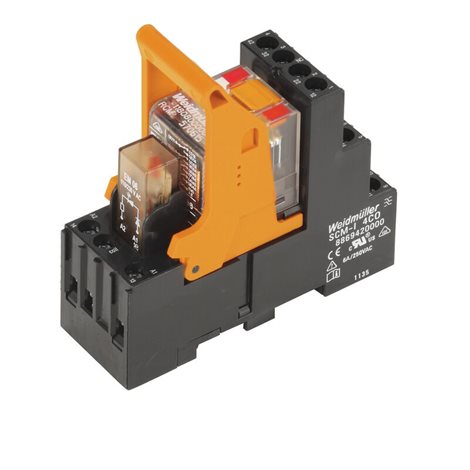 RCMKIT-I 230VAC 2CO LD RIDERSERIES RCM, Reléový modul, Počet kontaktů: 2 Přepínací kontakt