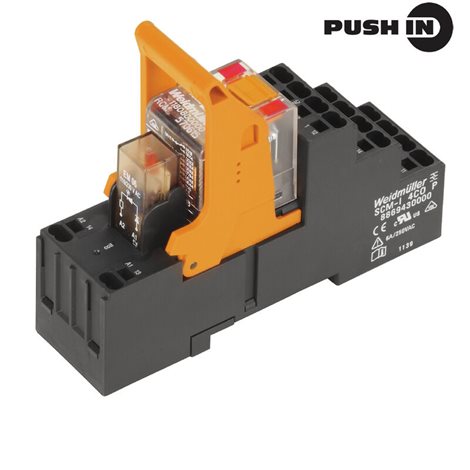 RCMKITP-I 230VAC 4CO LD RIDERSERIES RCM, Reléový modul