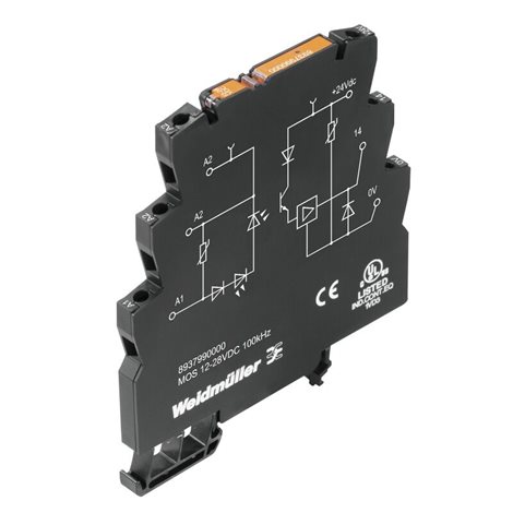 MOS 12-28VDC 100kHz MICROOPTO, polovodičová relé, 1 Spínací kontakt (Tranzistor), Jmenovit