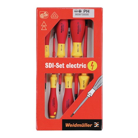 SDI Set S2.5-5.5/PH1/2 Šroubovák