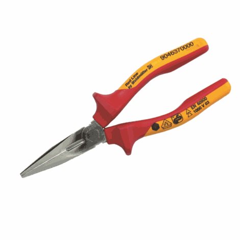 FRZ S 160 Kleště s dlouhým nosem izolované dle VDE se střihačem, dlouhé 160 mm