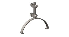 PJT 15 a Podpěra jímací tyče na hřebenáče - 1 podpěra - 240-260mm