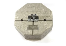PB20s Betonový podstavec 20 Kg se svorkou