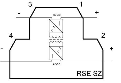 Svorka RSE SZ 10V s DC/DC 10VDC s trafem 2