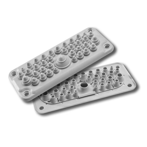 Průchodková deska MC 35/37 (IP67) šedá